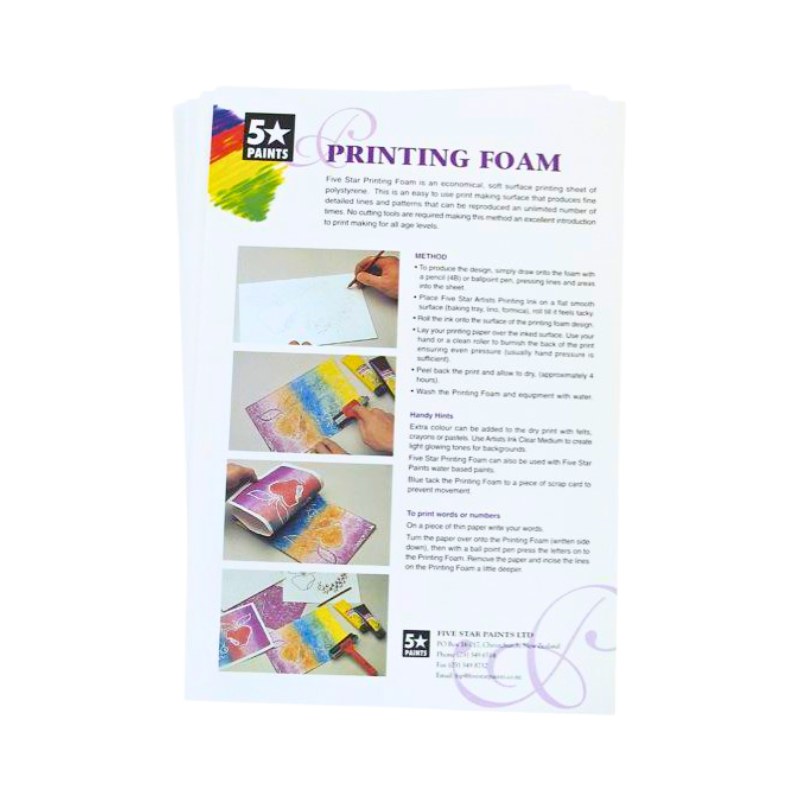 Printing Foam - Large (Pack of 10)