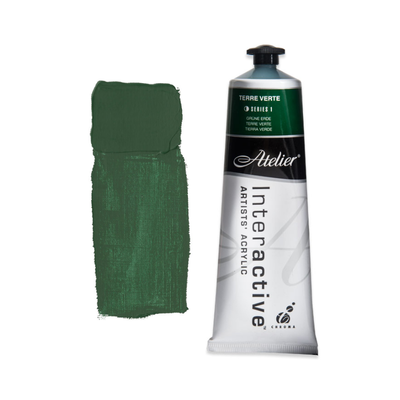 Terre Verte 80ml - Atelier Acrylic Paint S1