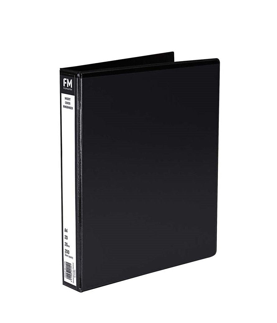 Black A4 Ringbinder