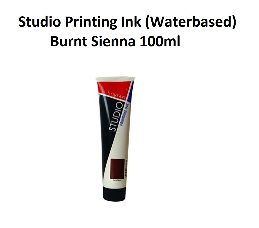 Burnt Sienna 100mL - FAS Studio Printing Ink (Waterbased)