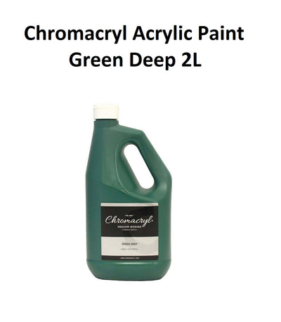 Green Deep 2L - Chromacryl Acrylic Paint