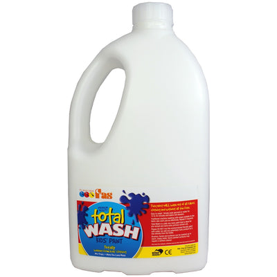 White 2L - Total Wash Kids Paint