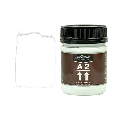 Titanium White 250ml - Chroma A2 Acrylic Paint