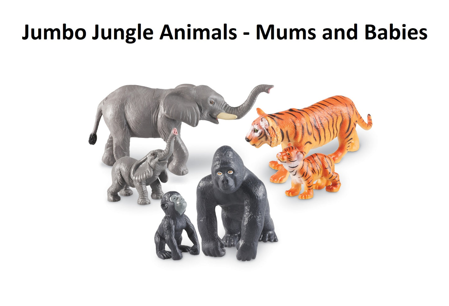 Jumbo Jungle Animals - Mums and Babies