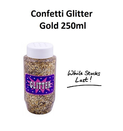 Gold 250ml - Confetti Glitter