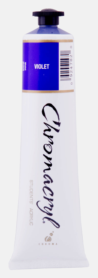 Violet 75ml - Chromacryl Acrylic Paint
