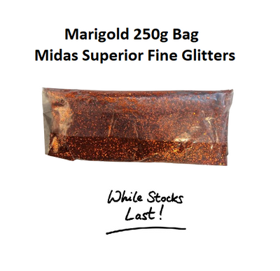 Marigold 250g - Midas Superior Fine Glitters