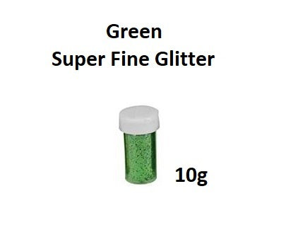 Green 10g - Midas Superior Fine Glitters