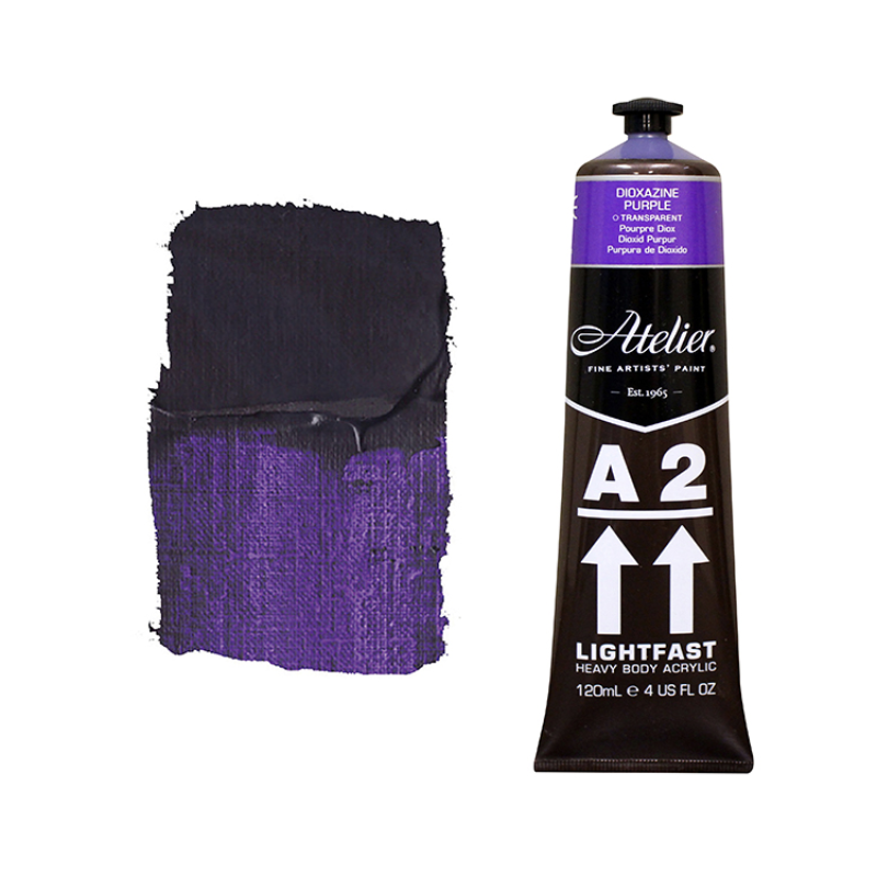 Dioxazine Purple 120ml - Chroma A2 Acrylic Paint