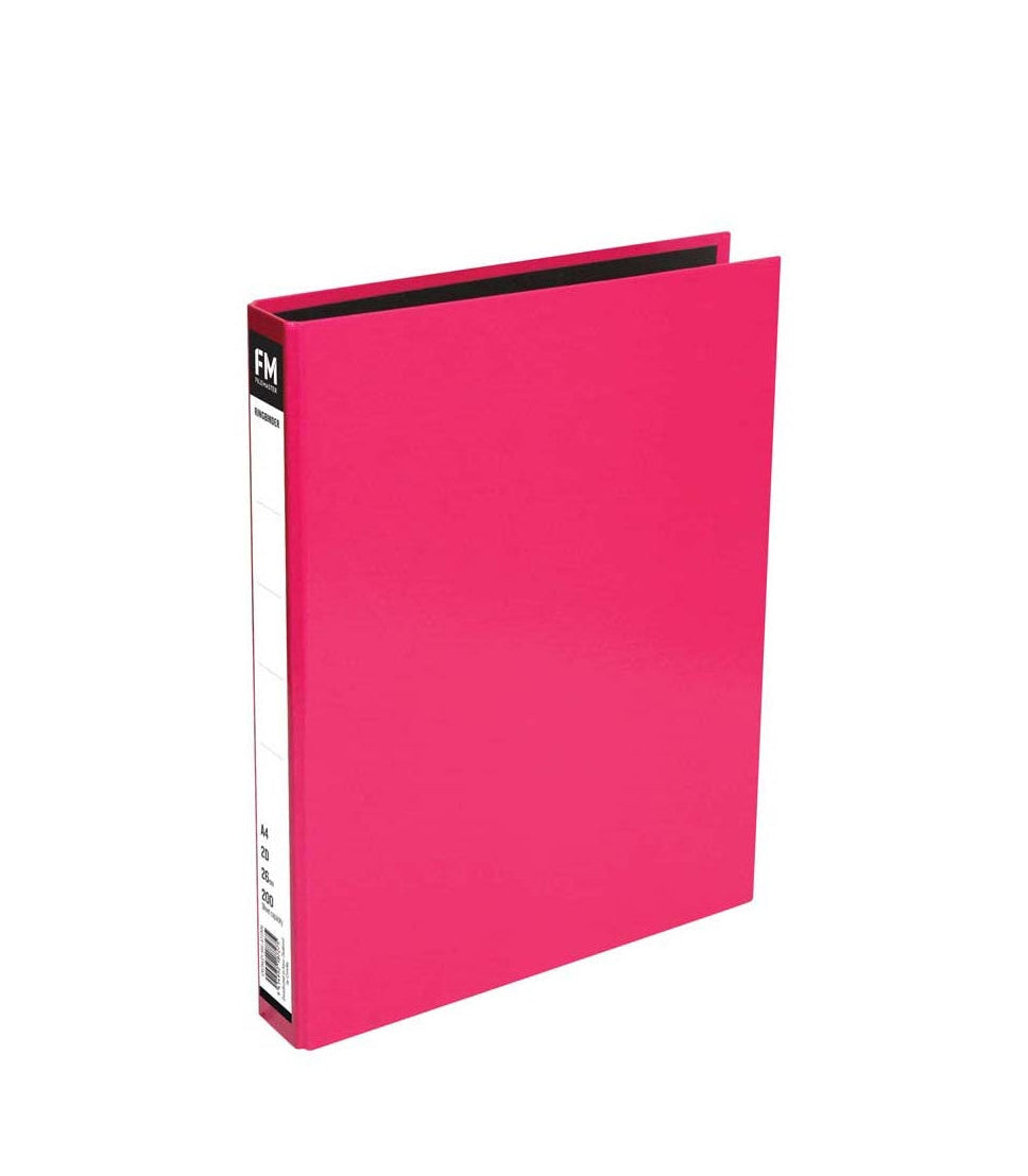 Pink A4 Ringbinder