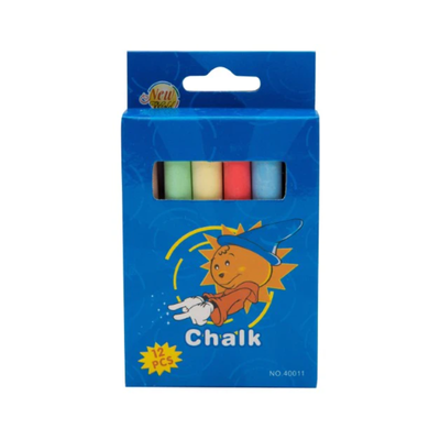 School Chalk - Coloured 10's