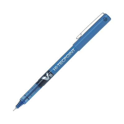 Blue - Pilot Hi-Tecpoint V5 Pen - Extra Fine