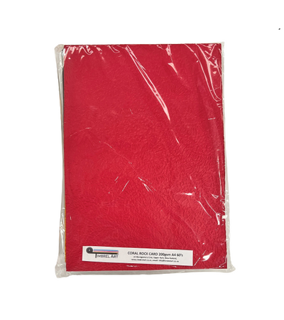 A3 Coral Rock Paper