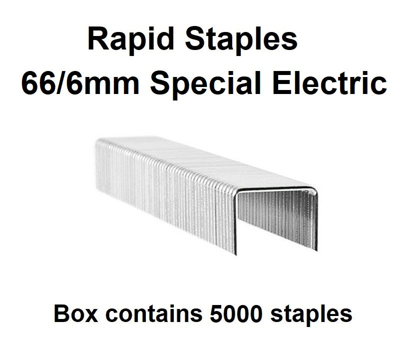 Staples - 66/6mm - Box of 5000