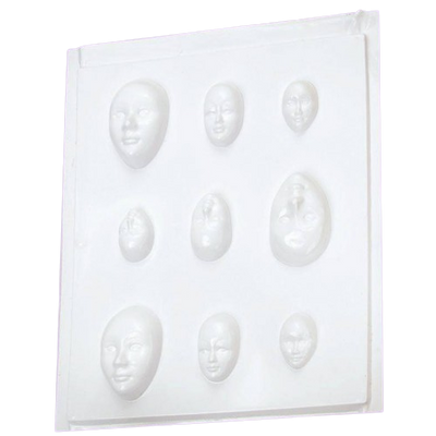 Mould Shapes Faces 9