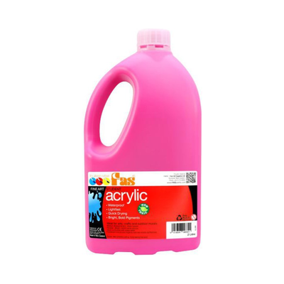 Fluoro Magenta 2L - FAS Student Acrylic Paint