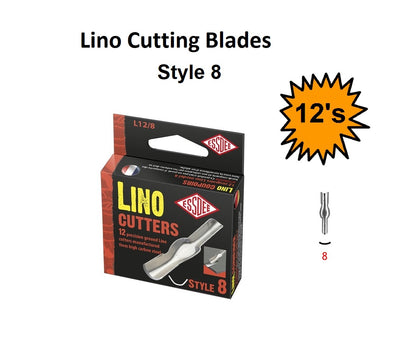 Style 8 - Lino Cutting Blades 12's