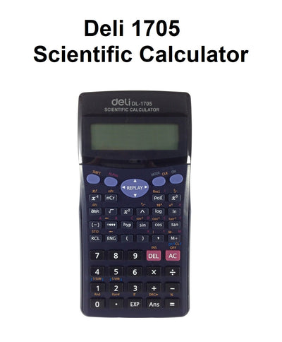 Scientific Calculator - Deli 1705 (NZQA Approved)