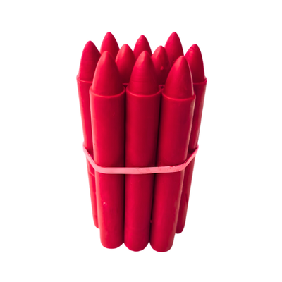 Retsol Hard Wax Crayon - Vermillion 10's