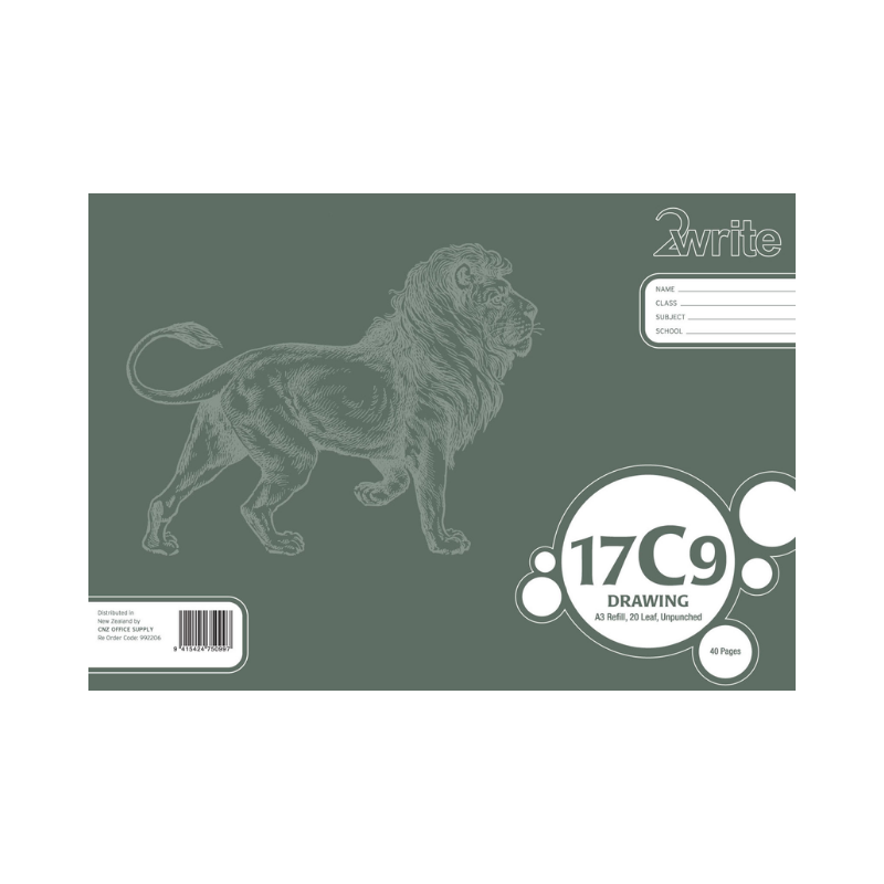 17C9 - A3 Drawing Refill Pad (Unpunched)