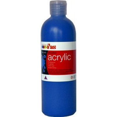 Cool Blue 500mL - FAS Student Acrylic Paint