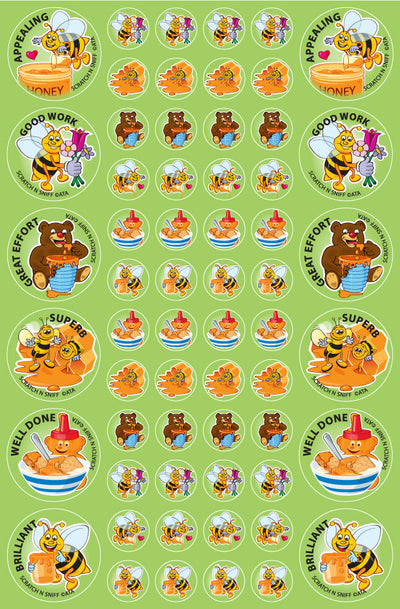 Honey - ScentSations Stickers (Pack of 180)