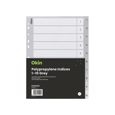 1-10 - Polyprop Indices