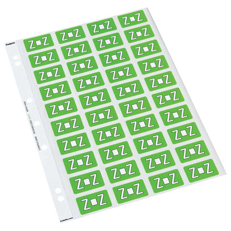 Codafile Labels
