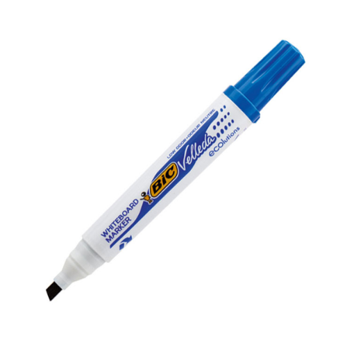 Bic Velleda Whiteboard Marker - Chisel Tip Blue