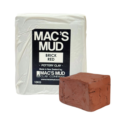 Clay - 10Kg Bag / Mac's Mud Brick Red