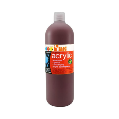 Burnt Sienna 1L - FAS Student Acrylic Paint
