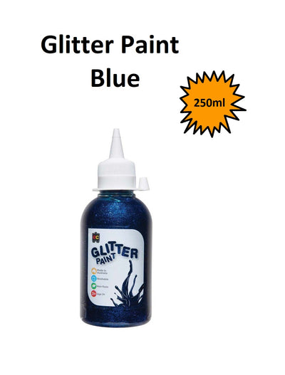 Light Blue 250ml - EC Glitter Paint