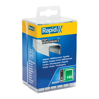 Rapid Staples - 140/6mm - Box of 5000