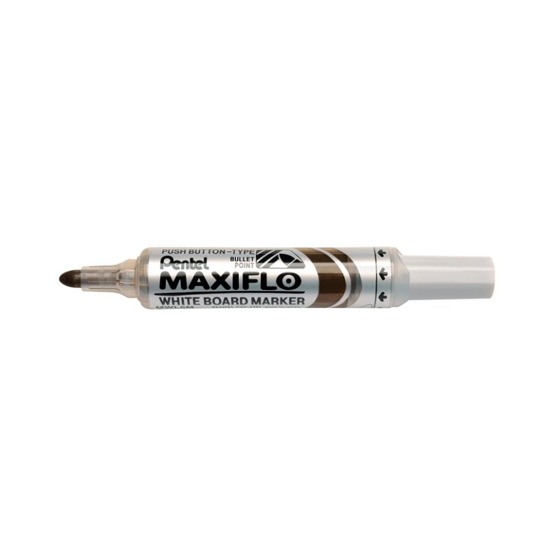 Brown - Bullet Tip Pentel Maxiflo Whiteboard Marker