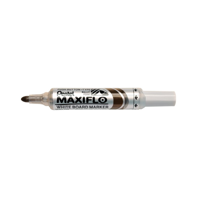 Brown - Bullet Tip Pentel Maxiflo Whiteboard Marker