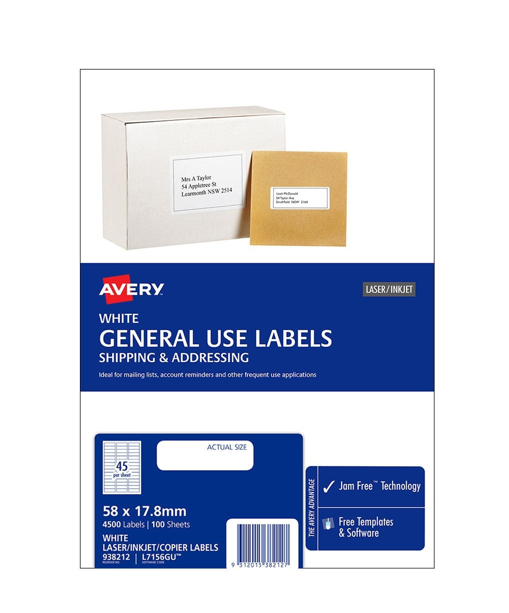 Copier Labels