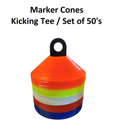 Marker Cone - Kicking Tee - Set of 50 w Carrier