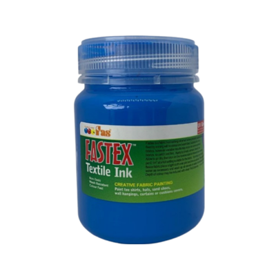Fluoro Blue 250mL - FAStex Textile Inks