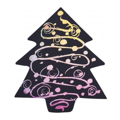 Scratch Art Christmas Shapes Packet 30