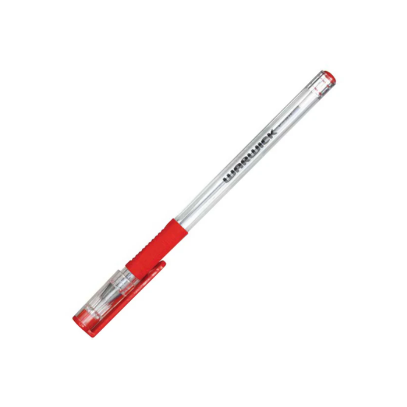Red - Economy Warwick Ballpoint Pen