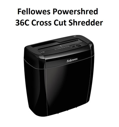 Fellowes 36C Cross Cut Shredder