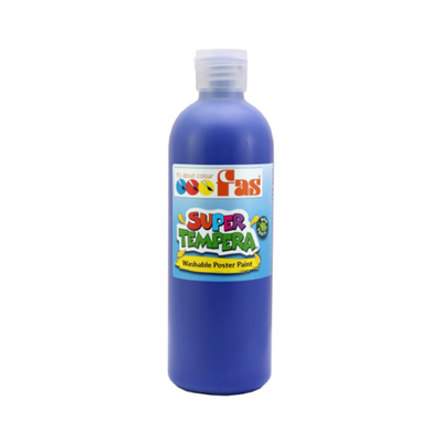Ultramarine 500mL - FAS Super Tempera Poster Paint