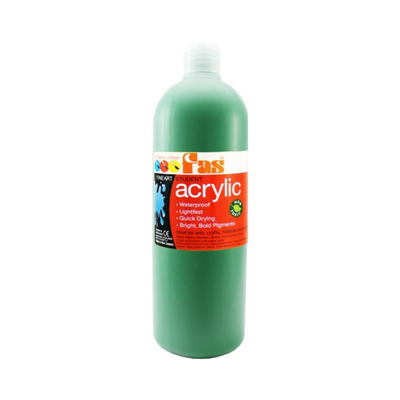 Green Dark 1L - FAS Student Acrylic Paint