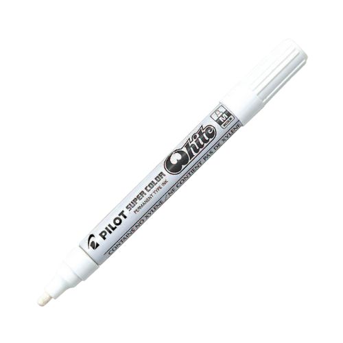 White - Artline 400 Medium tip - Paint Marker