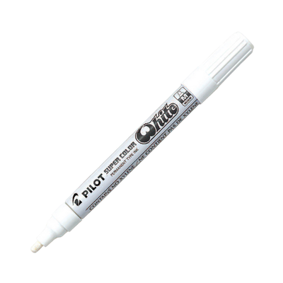 White - Artline 400 Medium tip - Paint Marker
