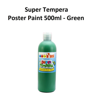 Green 500mL - FAS Super Tempera Poster Paint