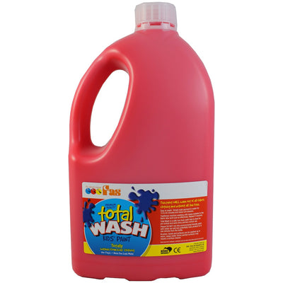 Warm Red 2L - Total Wash Kids Paint