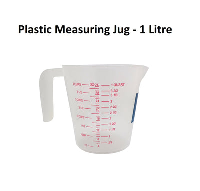 Plastic Measuring Jug - 1  Litre