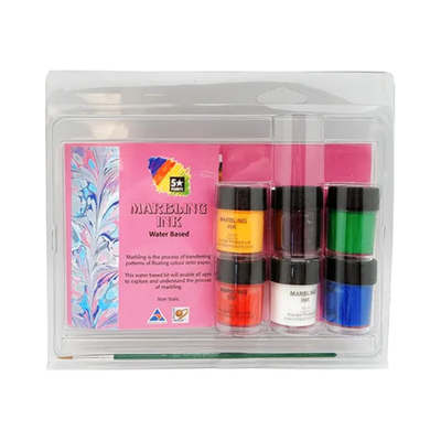 Water Based Marbling Paint Set of 6