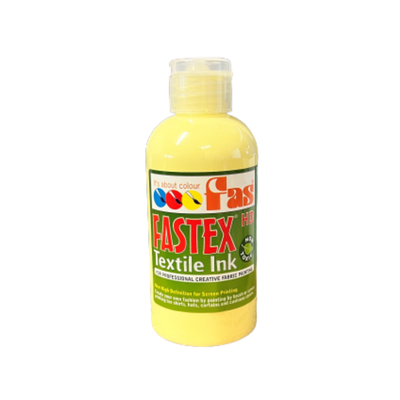 Pastel Yellow (Butter Cream) 250mL - FAStex Textile Inks
